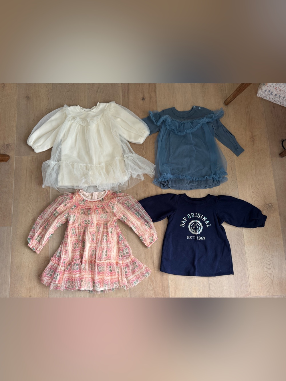 ZARA Gap Mix 12-18months Toddler Girl Winter Dress